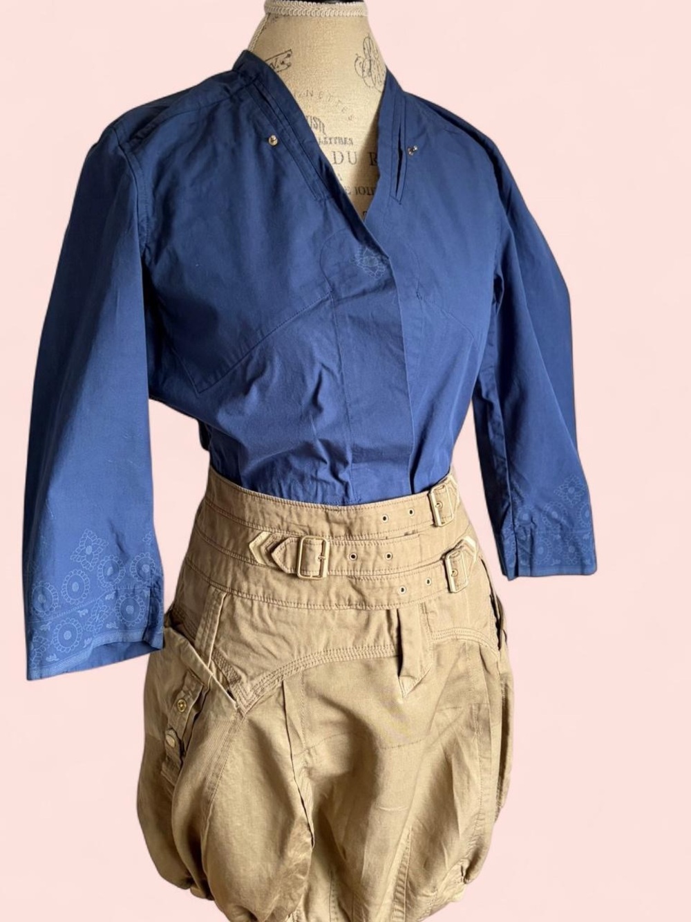 Marithe + Francois Girbaud Wrap Skirt